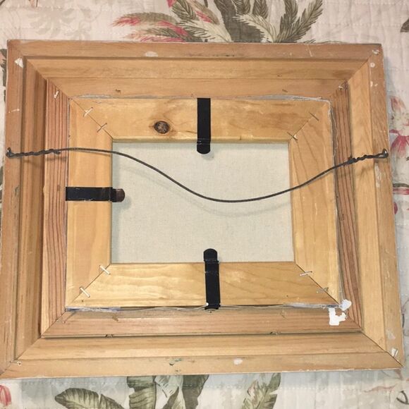 Oil Painting Winter on The Mill - Picture 8 of 8